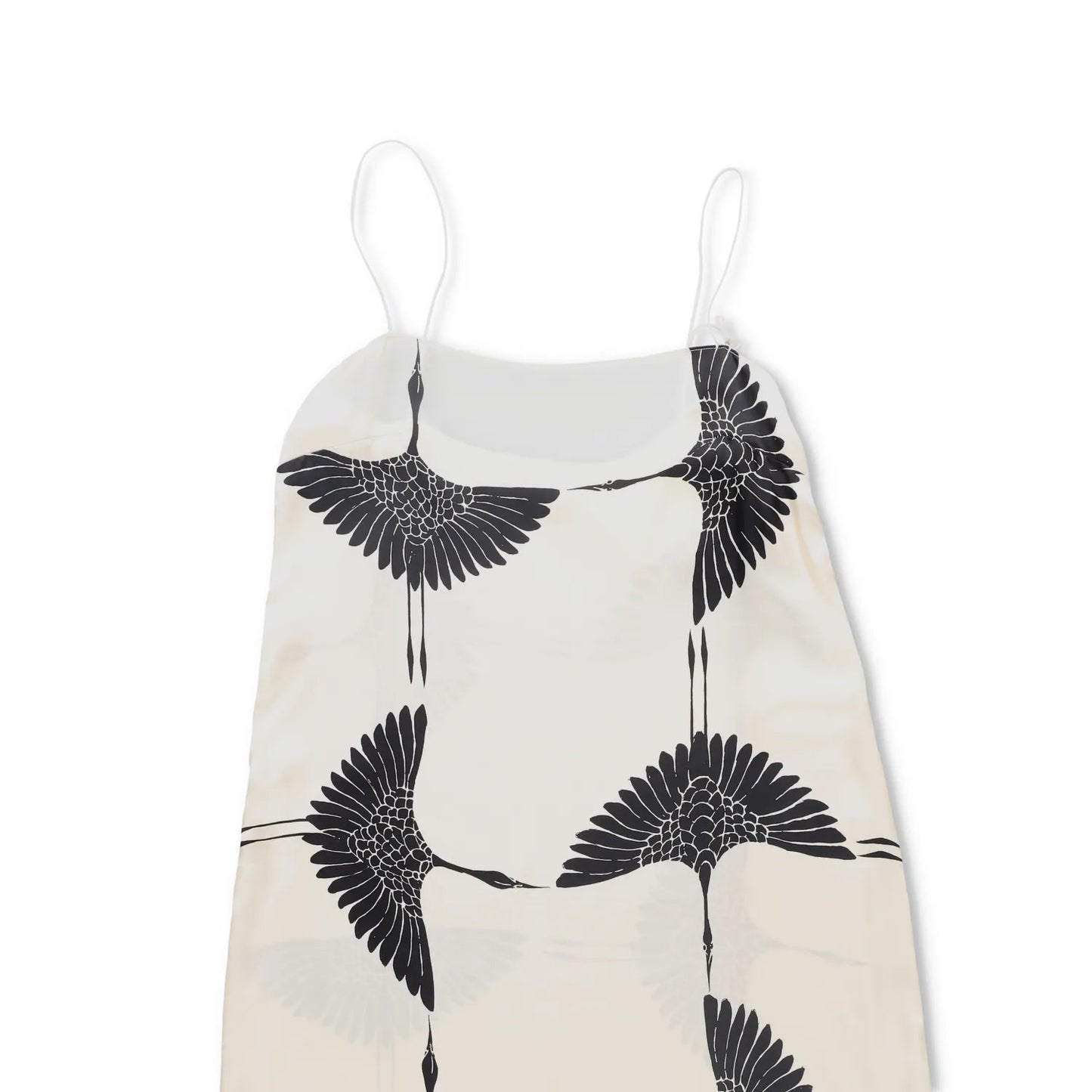 KHAITE Womens Strappy Crane Print Midi Dress Multicoloured Sleeveless 8 RRP 1130 — View 4