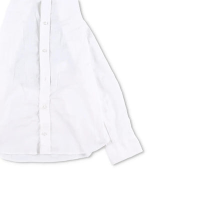 BETTTER X G&H Womens Kennedy Shirt Altered Front Bow Sleeveless White M RRP 378 — View 6
