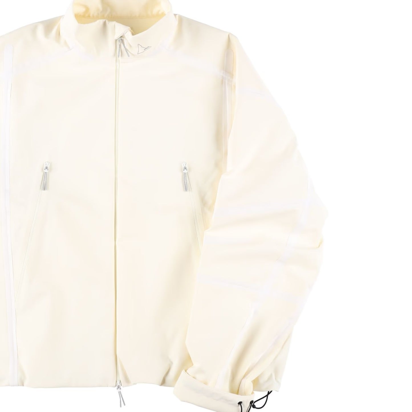 ROA Mens Softshell Jacket White High Neck Zip Front Windbreaker Size XL RRP 785 — View 5