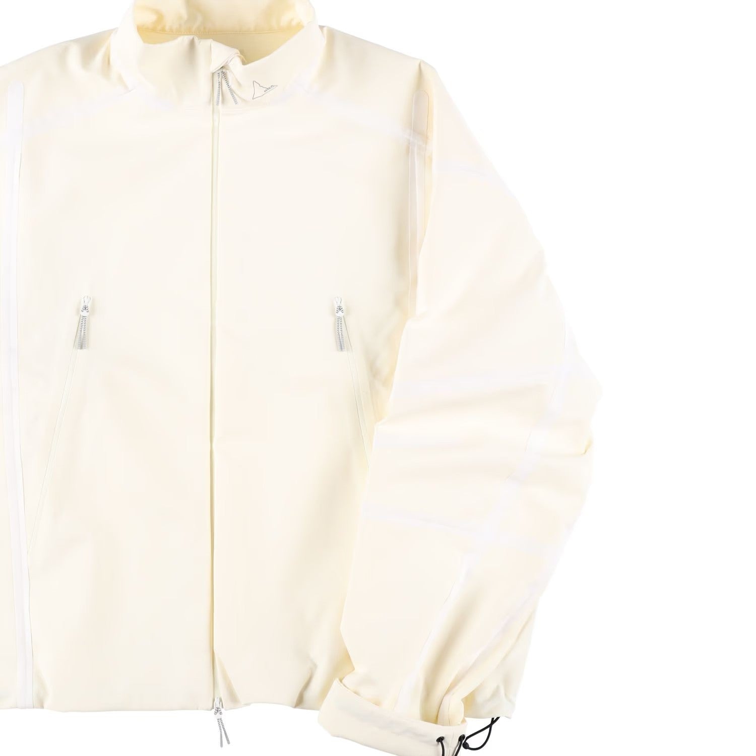 ROA Mens Softshell Jacket White High Neck Zip Front Windbreaker Size XL RRP 785 — View 5