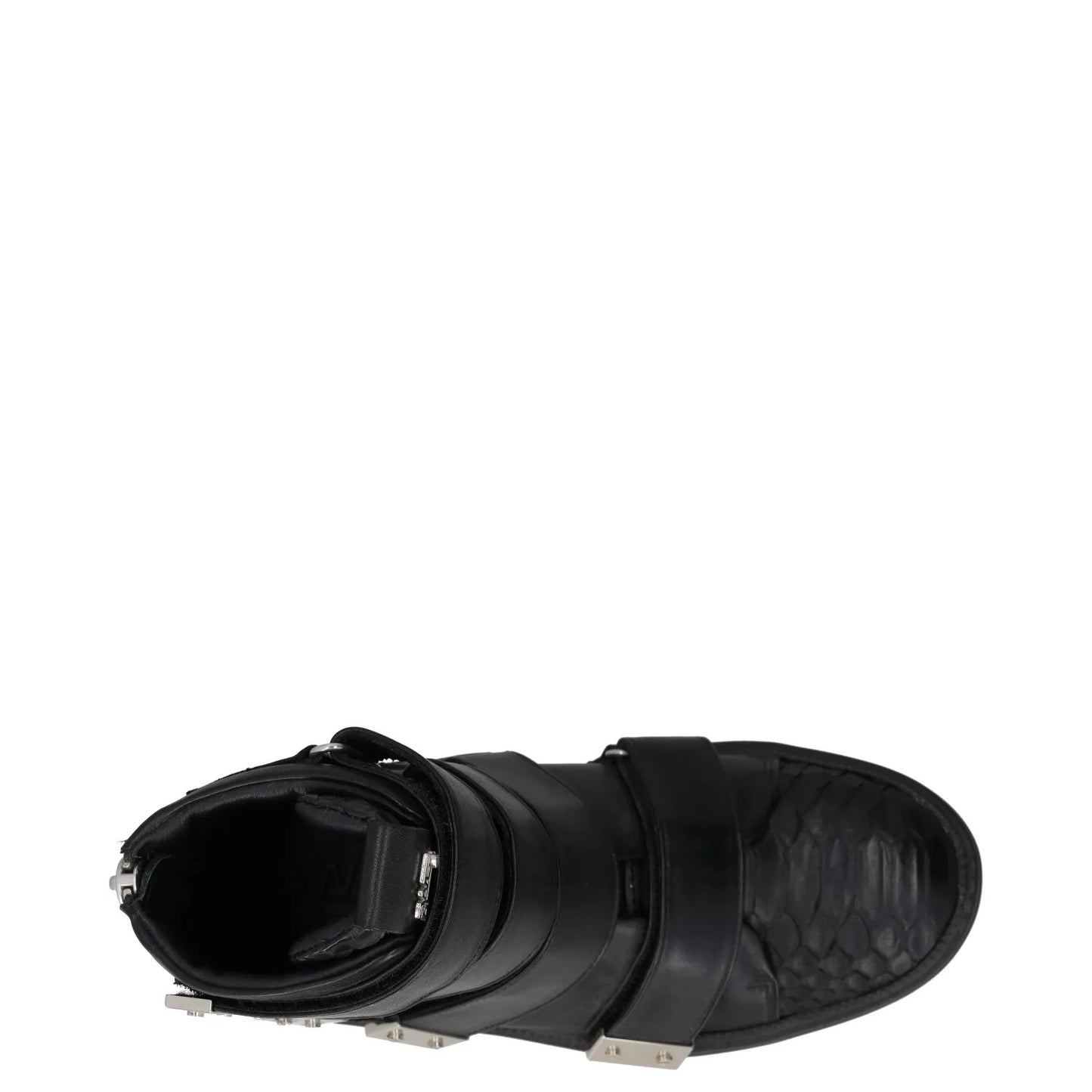 SWEAR Mens Trainers Black Leather High Top Strappy Sneakers UK 6 RRP 250 — View 7