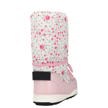 BOGNER Womens Snow Boots Pink Synthetic Laced Mid Calf Multi Pattern UK 5 RRP275 — View 6