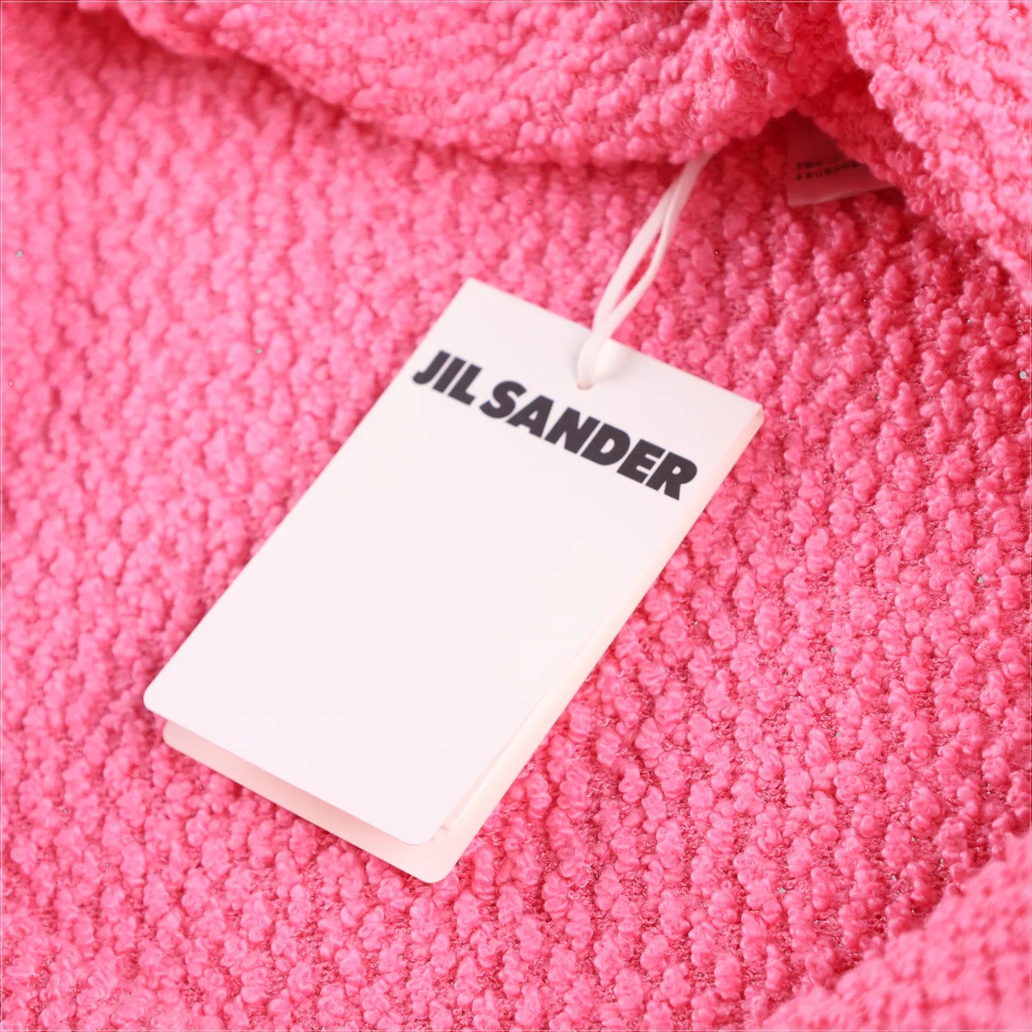 JIL SANDER Womens Midi Dress Sleeveless Flared Hem Frayed Edges Pink 38 RRP 2080 — View 10