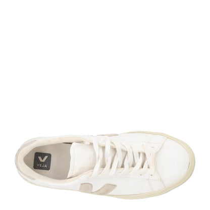 VEJA Mens Co Campo Natural Sneakers White Low Top Lace Up Size UK 9 RRP 140 — View 7