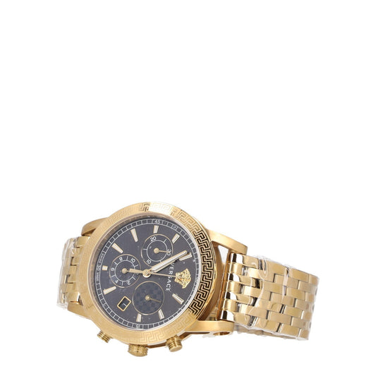 VERSACE Ladies Watch Sport Tech Diamond 40mm Black Gold VELT00919 RRP1300
