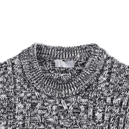 DIOR Womens Jumper Grey Wool Cable Knit Crew Neck Pullover Size M RRP 1500 — View 5