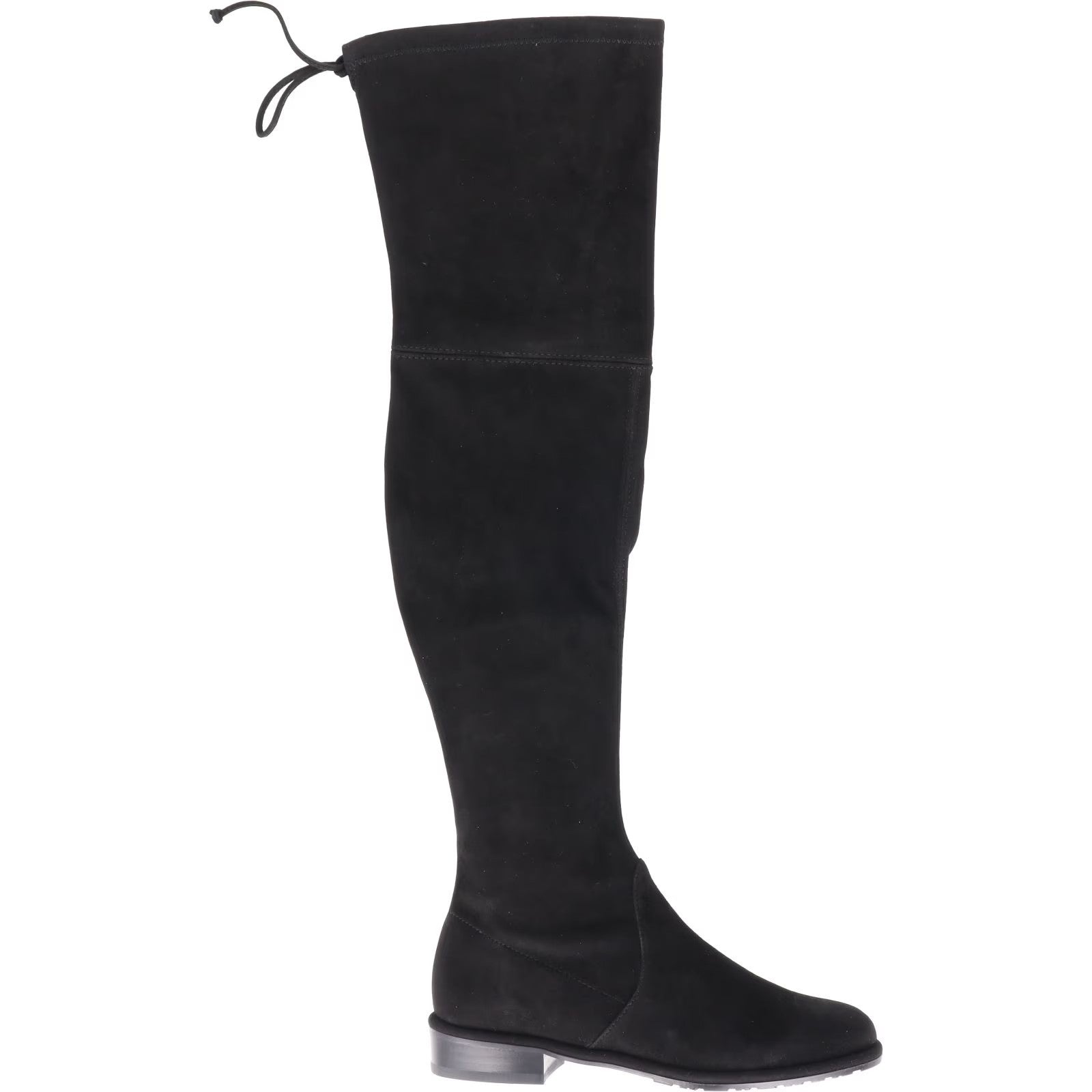 STUART WEITZMAN Womens Over Knee Riding Boots Black Lowland Suede UK 3 RRP 895