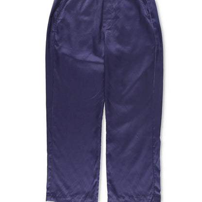 CDLP Mens Joggers Blue Lyocell Satin Straight Leg Slash Pocket Size 48 RRP 170 — View 3