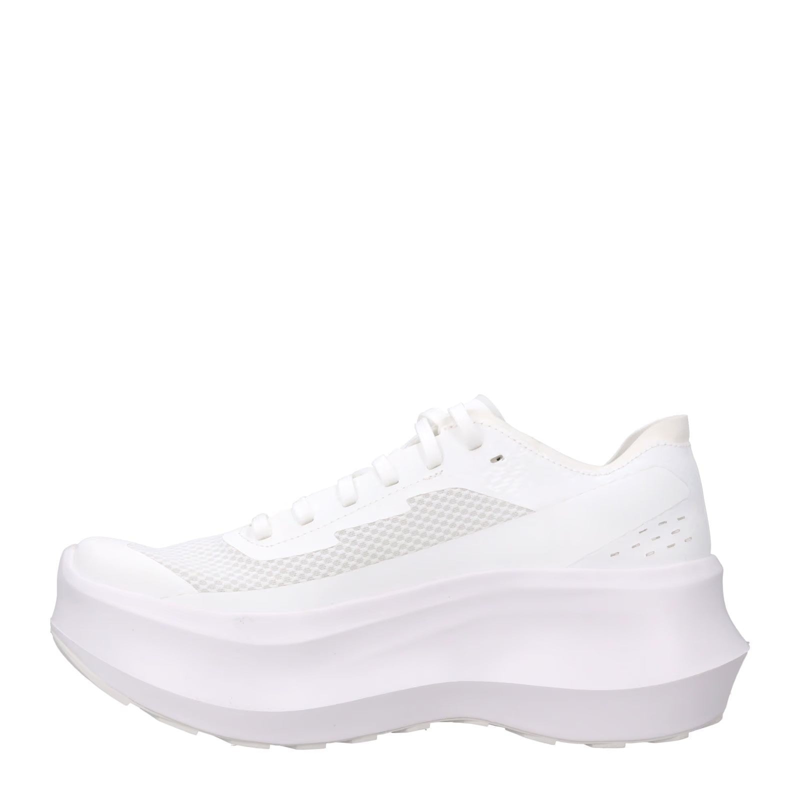 CDG HOMME PLUS X SALOMON Mens Phantasm Platform Sneaker White UK 7.5 RRP 295 — View 4