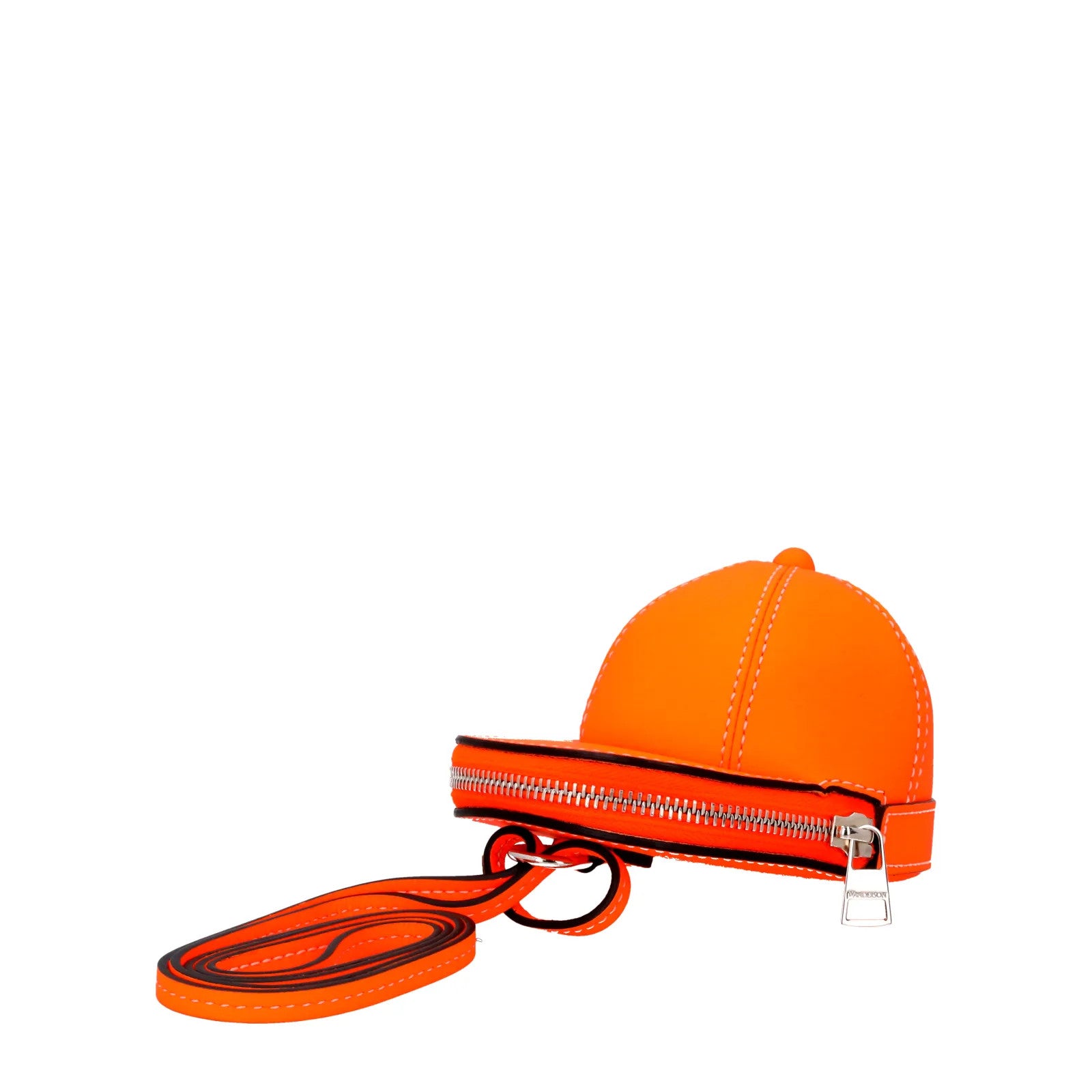 J.W. ANDERSON Womens Nano Cap Crossbody Bag Neon Orange Size S RRP 360 — View 7