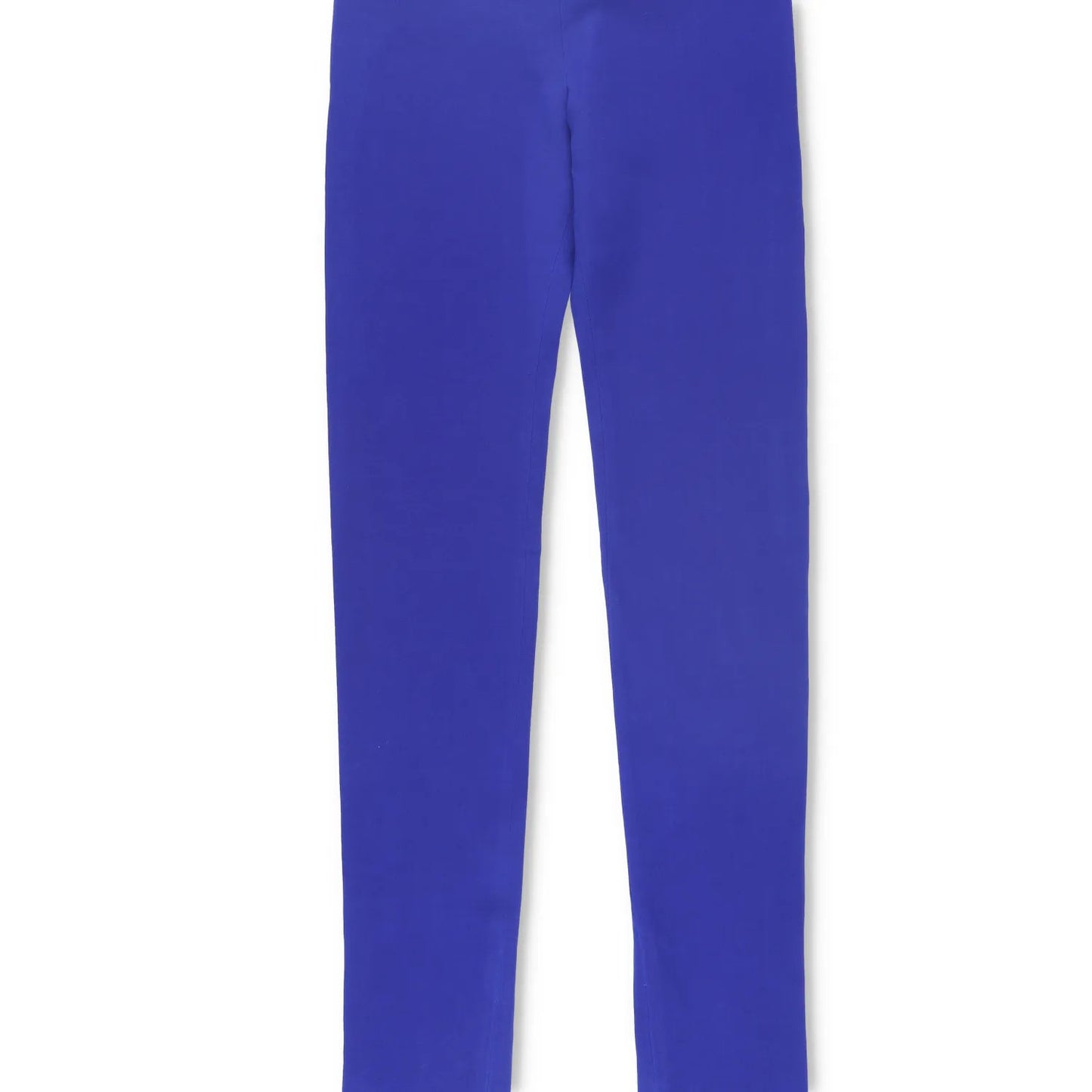 MAXIMILIAN Womens Fi Trousers Slim Leg Blue Flat Front Skinny Size M RRP 510 — View 3