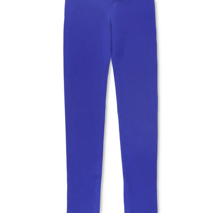 MAXIMILIAN Womens Fi Trousers Slim Leg Blue Flat Front Skinny Size M RRP 510 — View 3