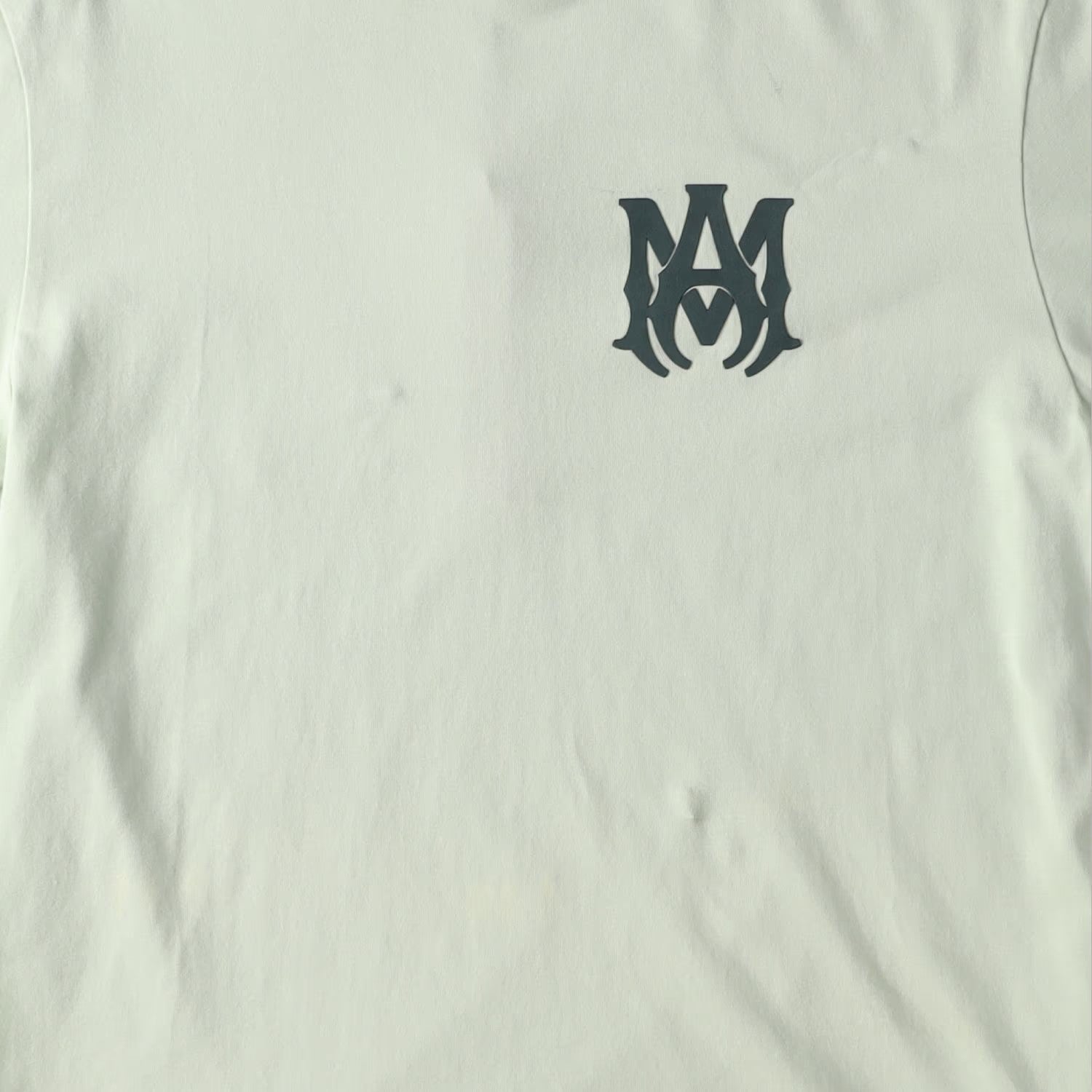 AMIRI Mens Ma Logo T-Shirt Crew Neck Short Sleeve Cotton Green XS RRP 370 — View 8