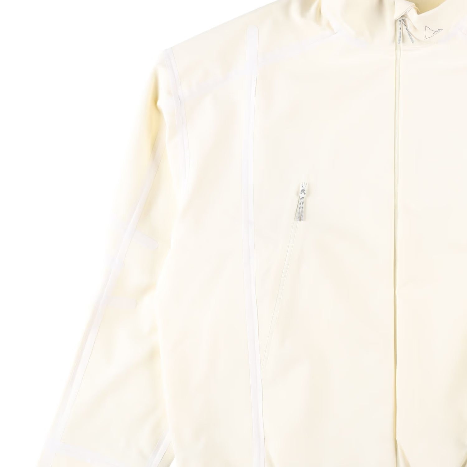 ROA Mens Softshell Jacket White High Neck Zip Front Windbreaker Size XL RRP 785 — View 4