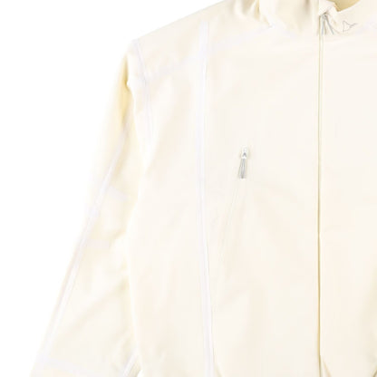 ROA Mens Softshell Jacket White High Neck Zip Front Windbreaker Size XL RRP 785 — View 4