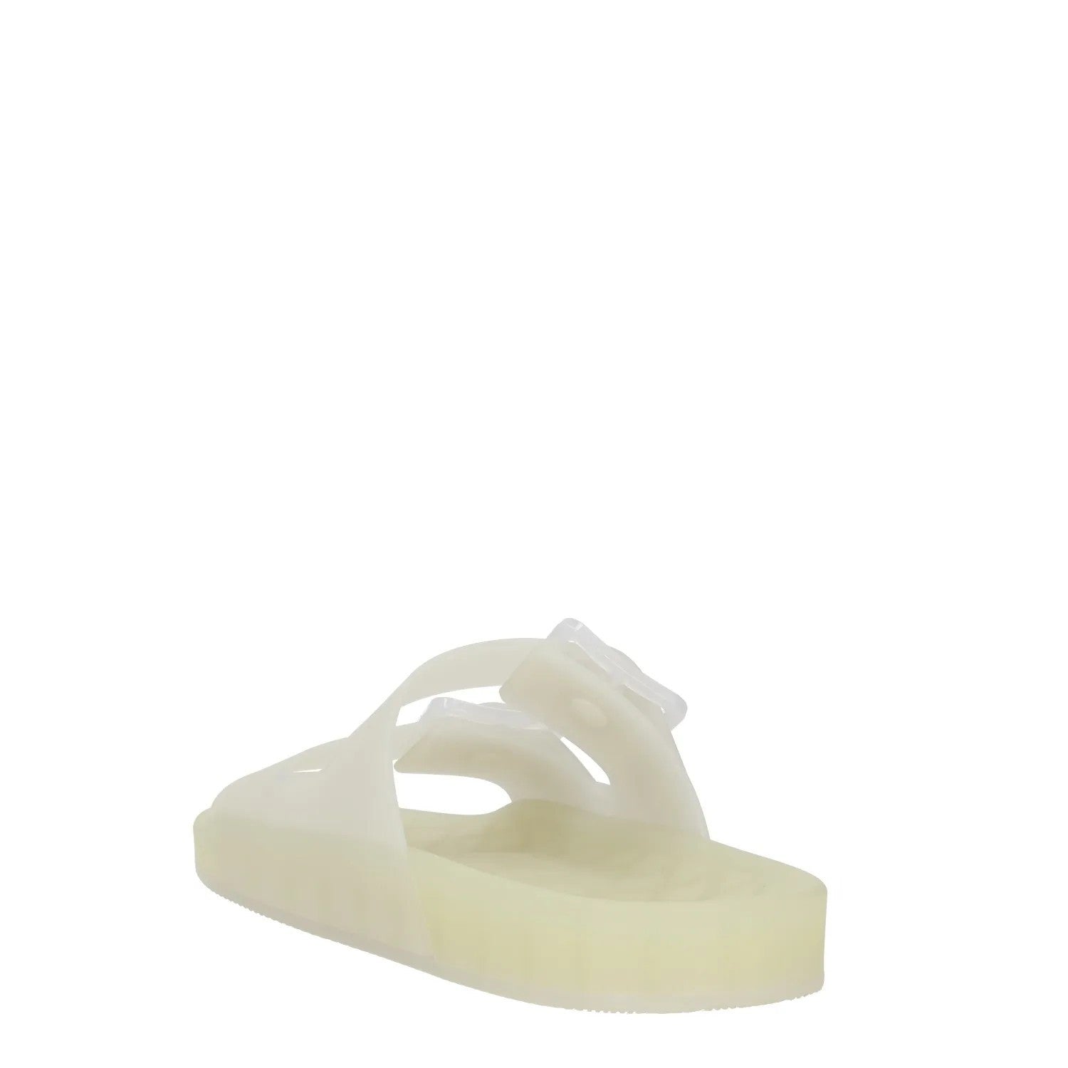 BALENCIAGA Womens Sandals White Synthetic Flat Heel Buckle UK 3.5 RRP 450 — View 5