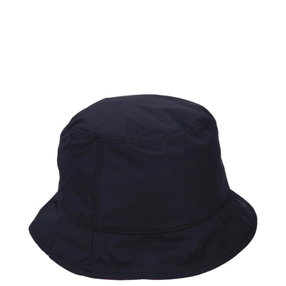 MONCLER Mens Bucket Hat Blue Logo Polyester Lightweight Size M RRP 296 — View 6
