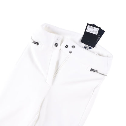 FUSALP Womens Elancia Ii B Ski Trousers White Athletic Fit Zip Closure 36 RRP630 — View 4
