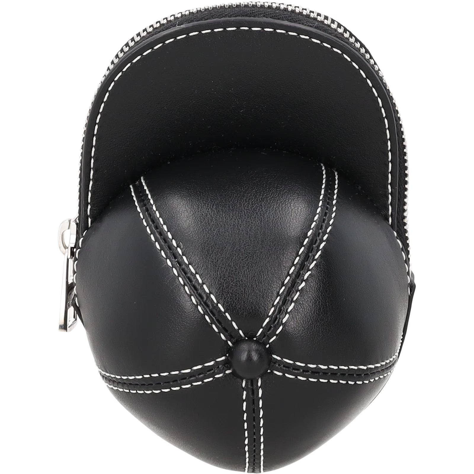 J.W. ANDERSON Womens Nano Cap Crossbody Bag Leather Black Size S RRP 295