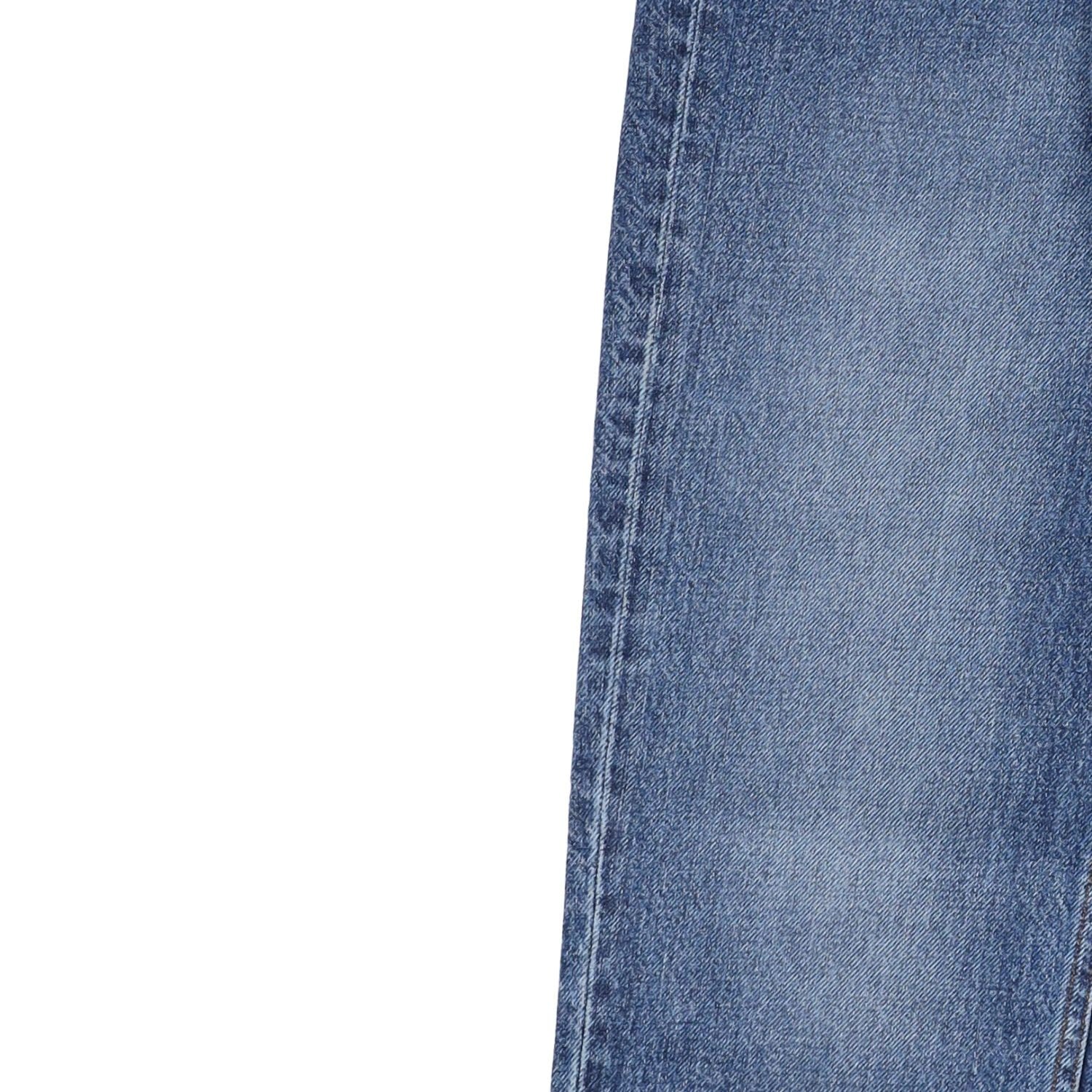 J.W.Anderson Womens Cropped Straight Leg Jeans Blue Denim Size 24 RRP 415 — View 6