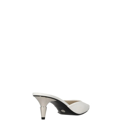 PROENZA SCHOULER Women Spike Mule Mid Pumps White Pointed Closed Toe EU38 RRP560 — View 6