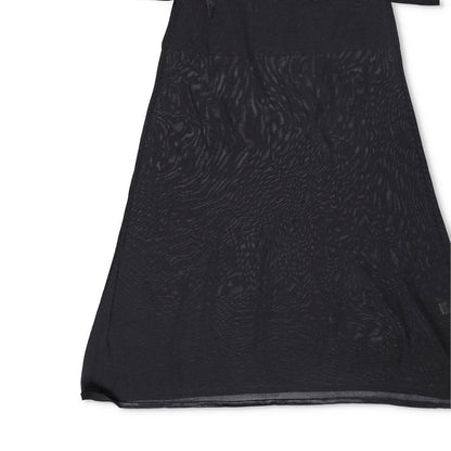 KHAITE Womens Valera Long Sleeve Knit Maxi Dress Black Long Sleeve Small RRP1490 — View 5