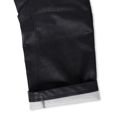 ENTIRE STUDIOS Mens Wet Pants Faux Leather Black 5 Pocket Zip Size S RRP 175.3 — View 9