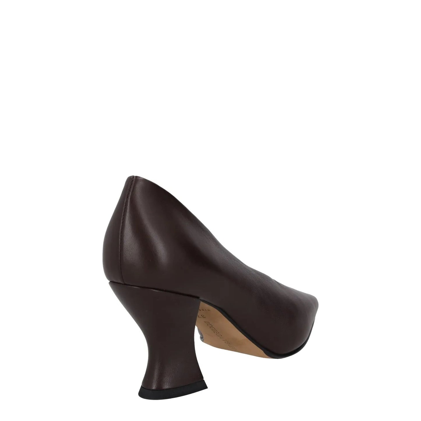 BOTTEGA VENETA Womens Mid Heel Comfort Slip On  Brown Leather Formal UK 4 RRP620 — View 6