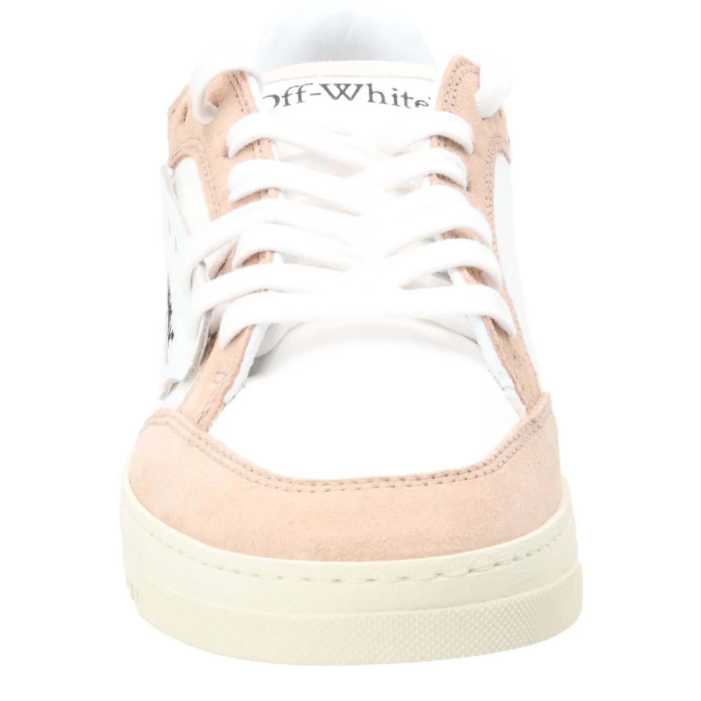 OFF WHITE Womens 5.0 Sneakers Leather Low Tops White Red Lace Up EU 39 RRP 450 — View 3