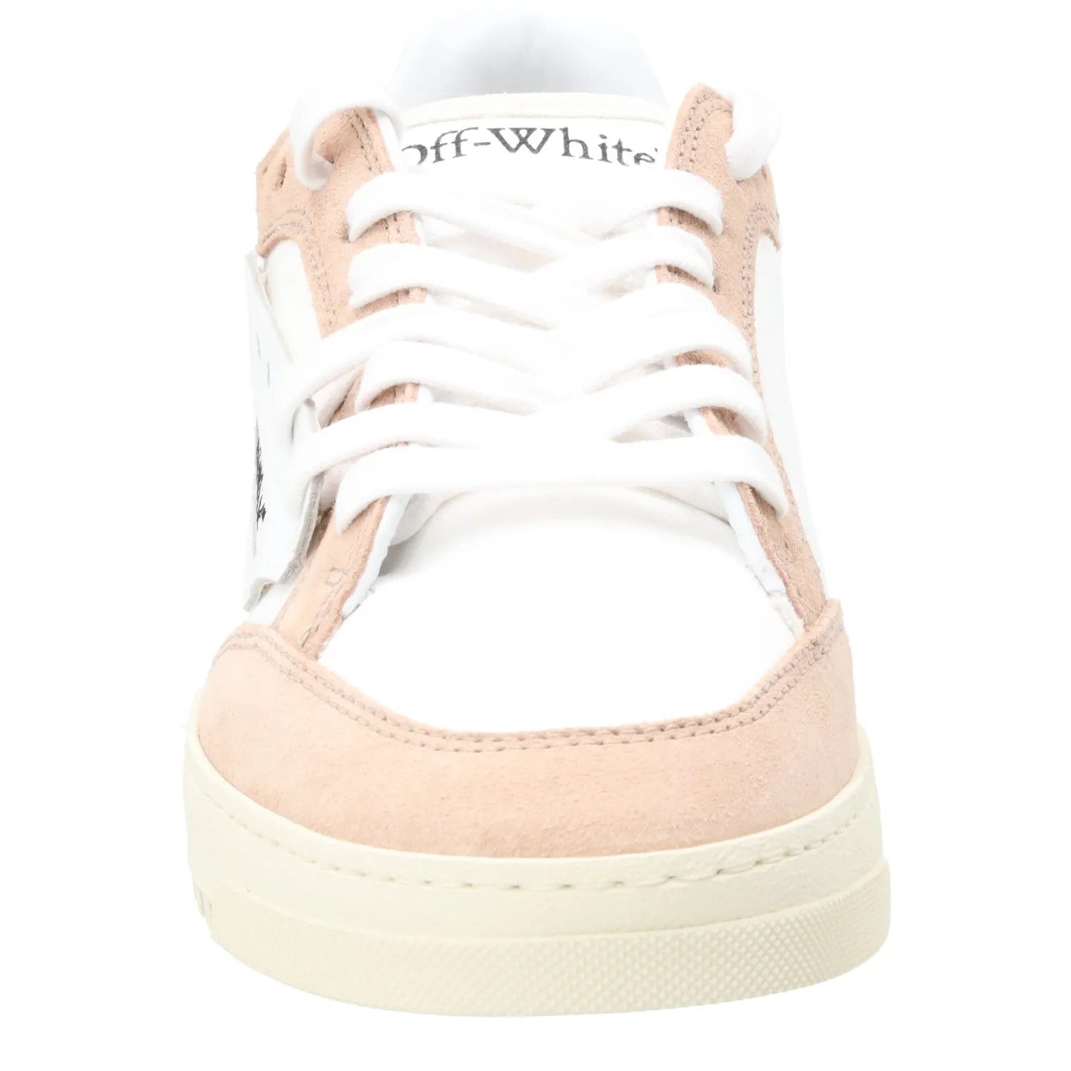 OFF WHITE Womens 5.0 Sneakers Leather Low Tops White Red Lace Up EU 39 RRP 450 — View 3