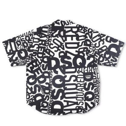DSQUARED2 Mens Shirt Cotton Button-Up Multicoloured Short Sleeve Size 46 RRP 375 — View 9