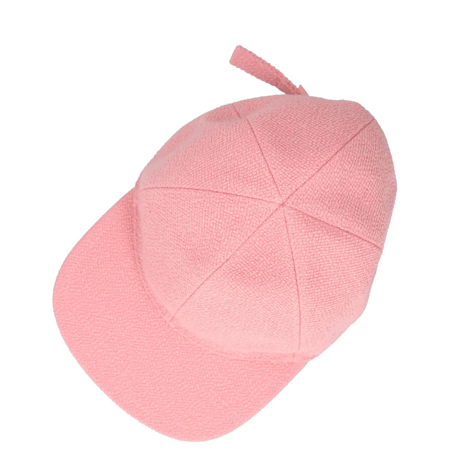 KVADRAT X Raf Womens Vidar Baseball Cap Pink Knit Textured One Size RRP 279 — View 8