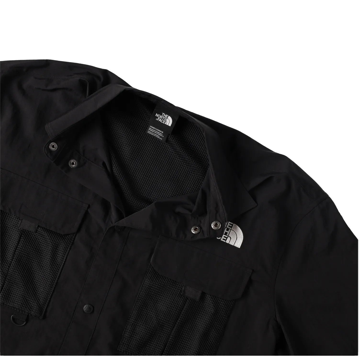 THE NORTH FACE Unisex Adults Nse Summer Shirt Black Collared Size M RRP 100 — View 8