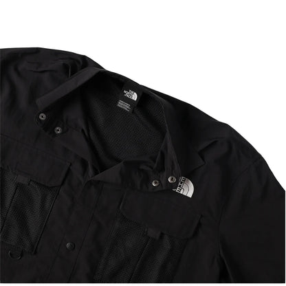 THE NORTH FACE Unisex Adults Nse Summer Shirt Black Collared Size M RRP 100 — View 8