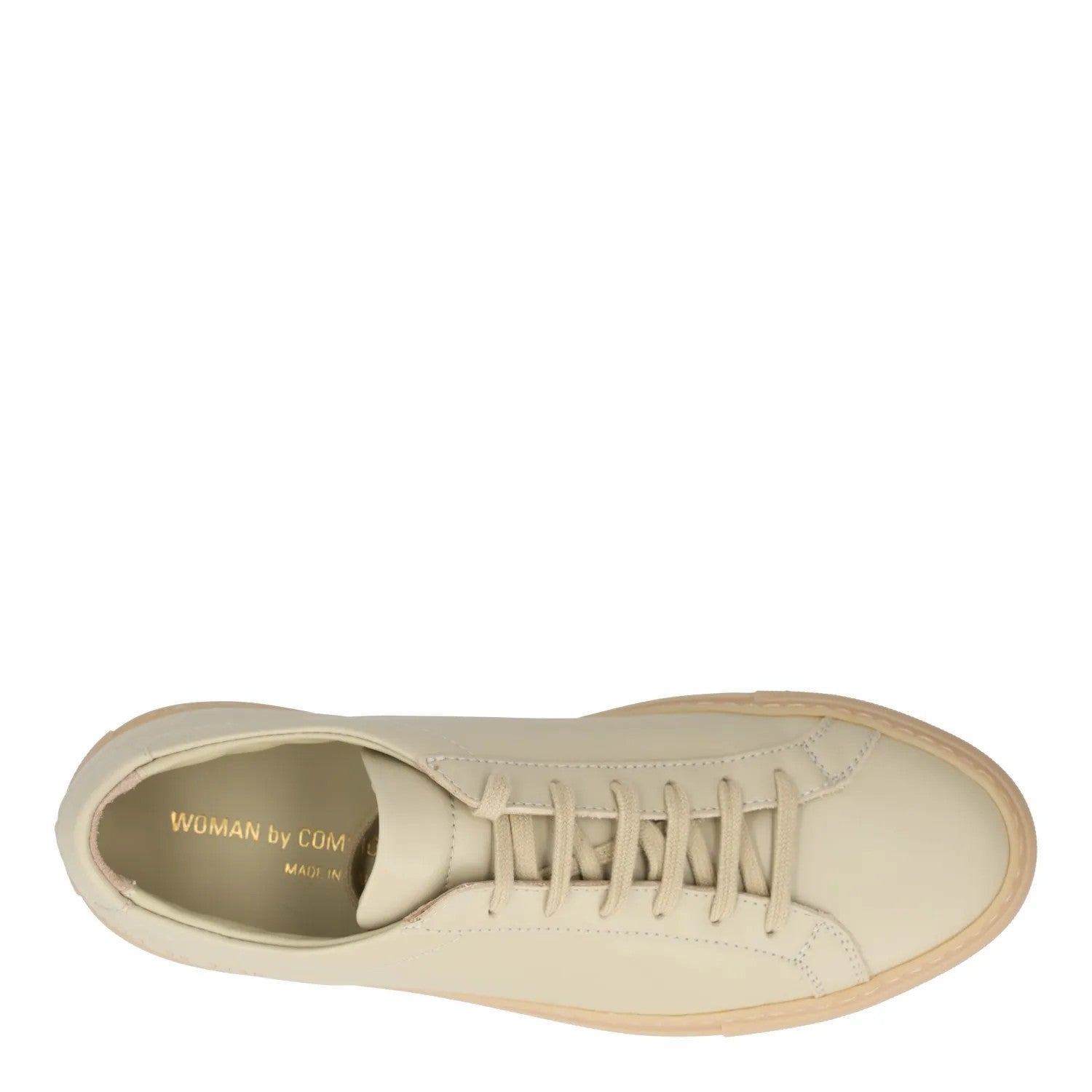 COMMON PROJECTS Womens Trainers Green Leather Low Top Lace Up Rubber UK 4 RRP395 — View 7