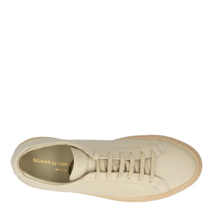 COMMON PROJECTS Womens Trainers Green Leather Low Top Lace Up Rubber UK 4 RRP395 — View 7