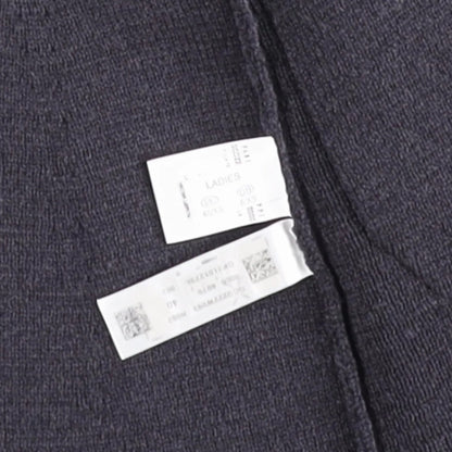 FABIANA FILIPPI Womens Blazer Wool Grey Double Breasted Pockets Size 8 RRP 600 — View 10