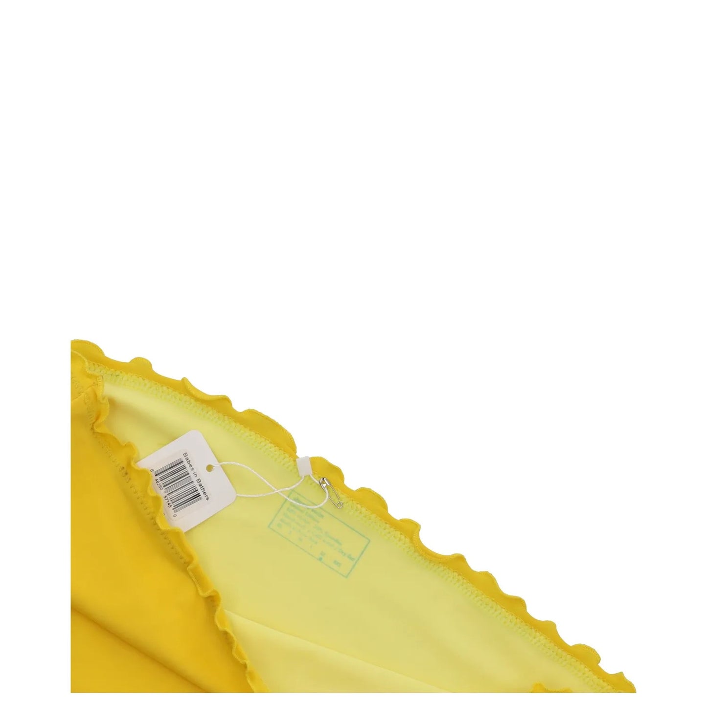 SHERRIS Womens High Waist Bikini Bottom Yellow Ruffled Size XL RRP 105 — View 5