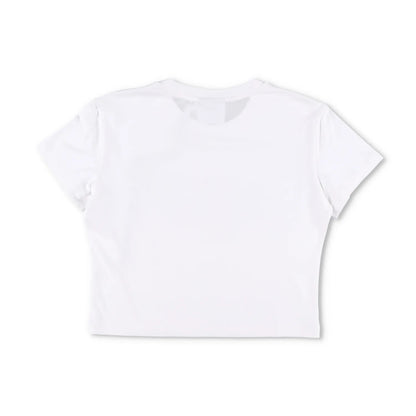 MOWALOLA Womens T-Shirt Short Sleeve Crew Neck Thin Burglar Wear White S RRP 135 — View 8