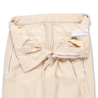 DRIES VAN NOTEN Mens Trousers Cotton Beige Pleated Buckle Size 48 RRP 450 — View 8
