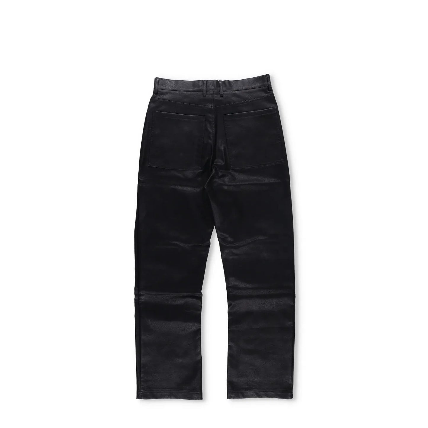 ENTIRE STUDIOS Mens Wet Pants Faux Leather Black 5 Pocket Zip Size S RRP 175.3 — View 16