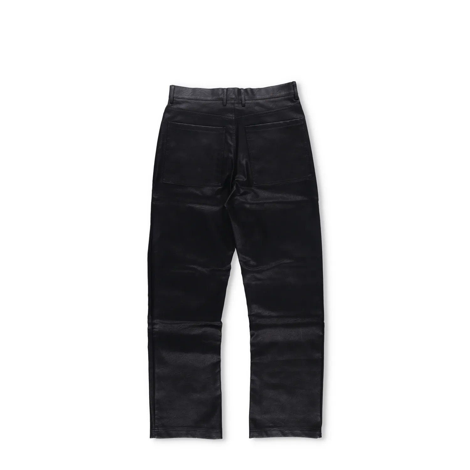 ENTIRE STUDIOS Mens Wet Pants Faux Leather Black 5 Pocket Zip Size S RRP 175.3 — View 16