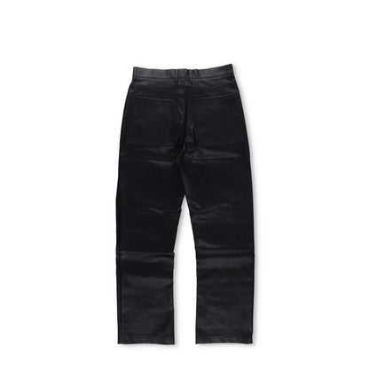 ENTIRE STUDIOS Mens Wet Pants Faux Leather Black 5 Pocket Zip Size S RRP 175.3 — View 16