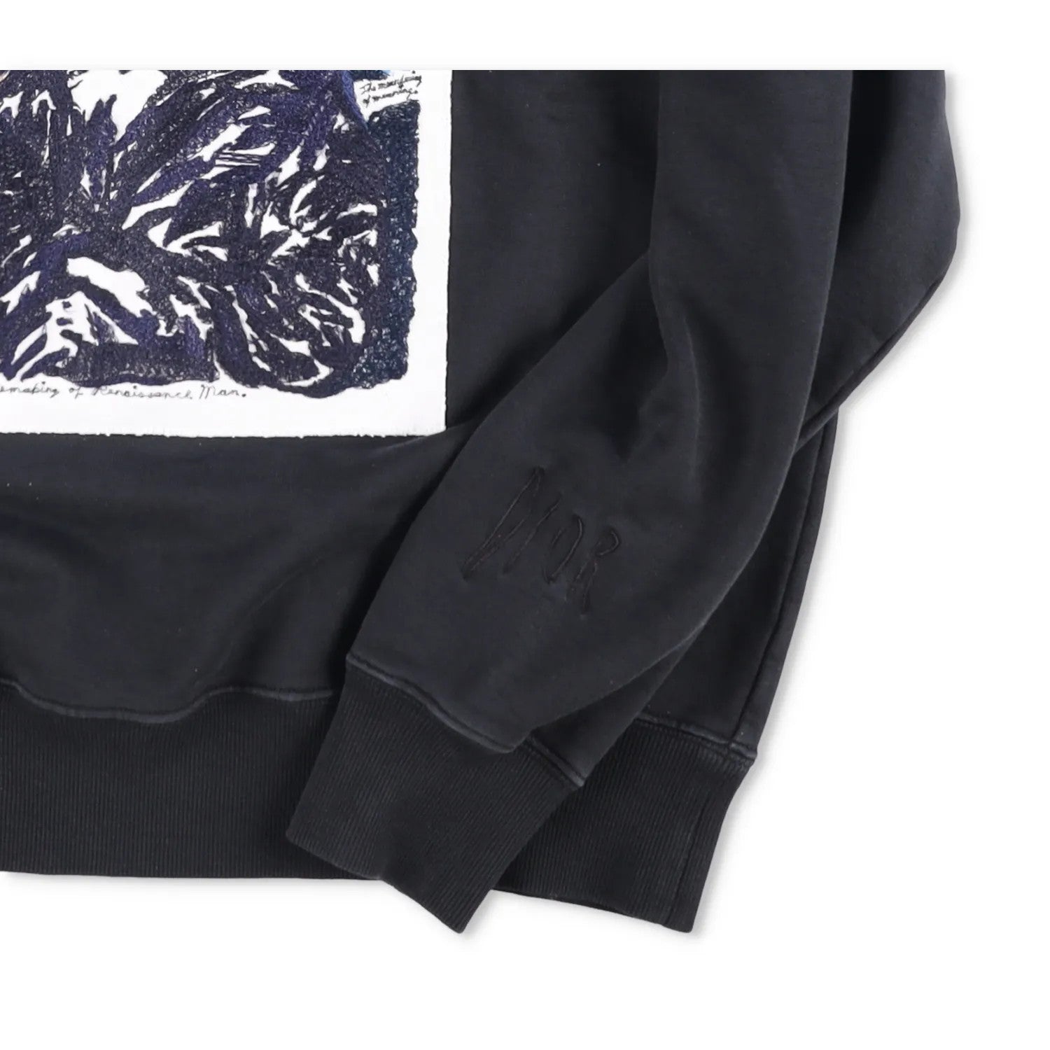 DIOR HOMME Mens Sweatshirts Mona Lisa Multicoloured Print Crew Neck XS RRP 1145 — View 4