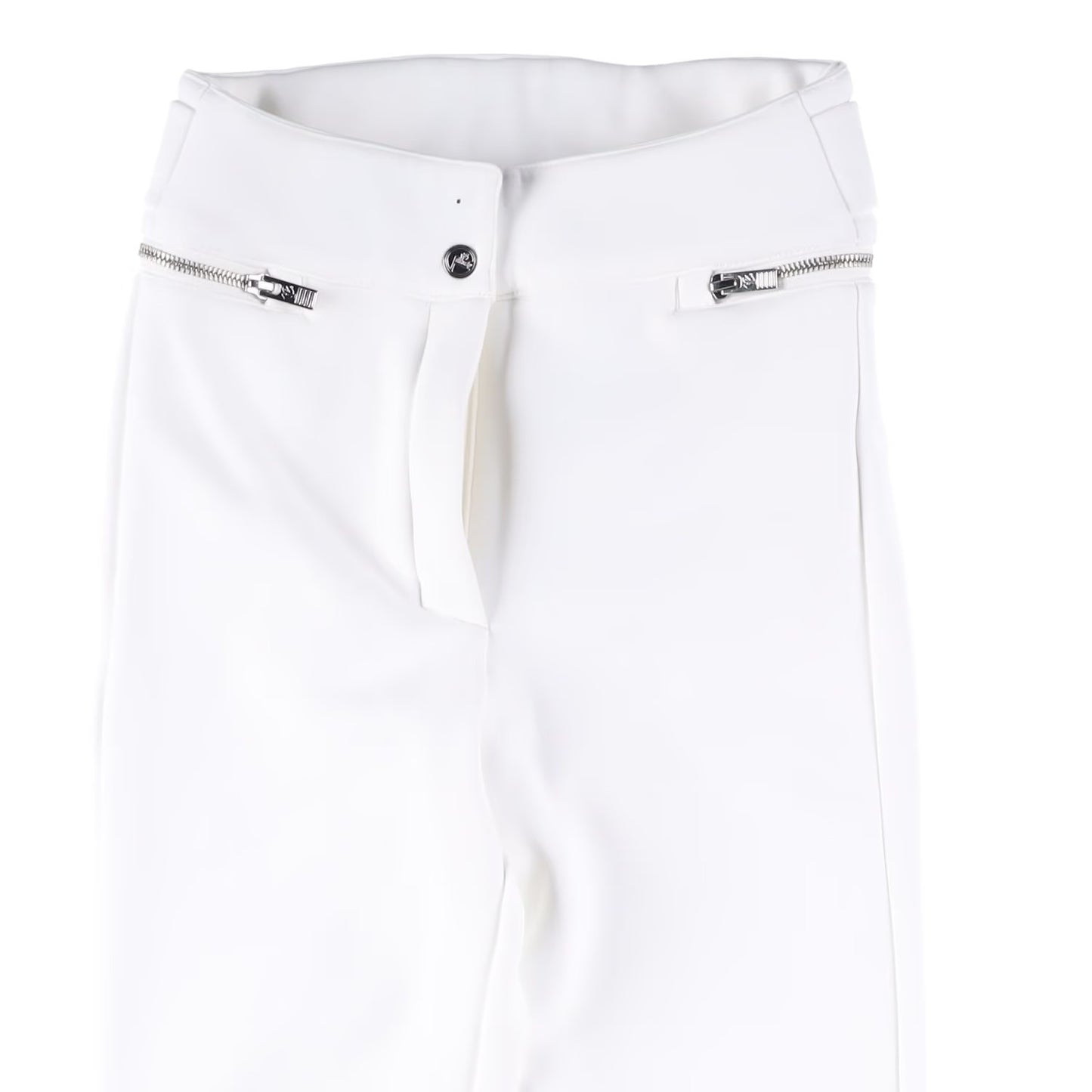 FUSALP Womens Elancia Ii B Ski Trousers White Athletic Fit Zip Closure 36 RRP630 — View 2