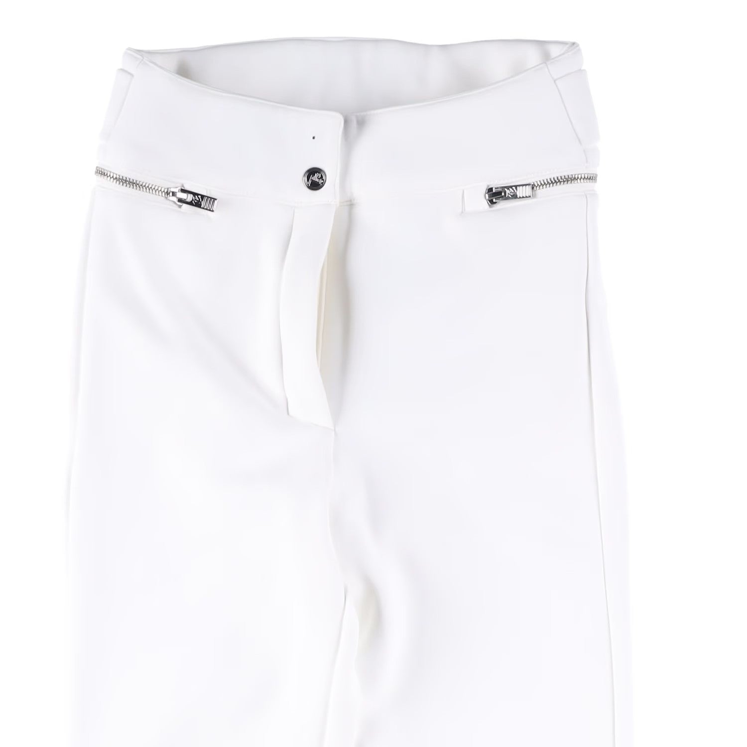 FUSALP Womens Elancia Ii B Ski Trousers White Athletic Fit Zip Closure 36 RRP630 — View 2