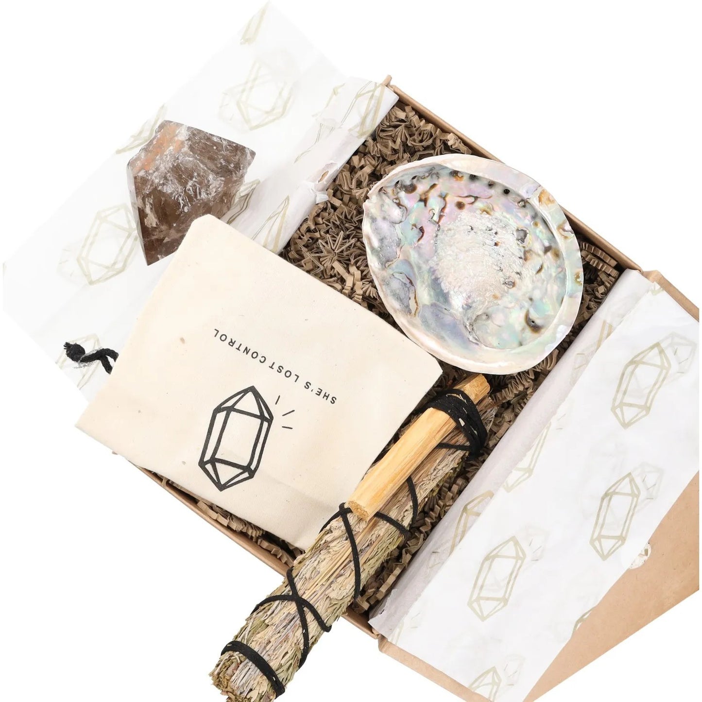 She's Lost Control Cleanse + Protect Giftset Incense Crystal Sage OS RRP 165 — View 2