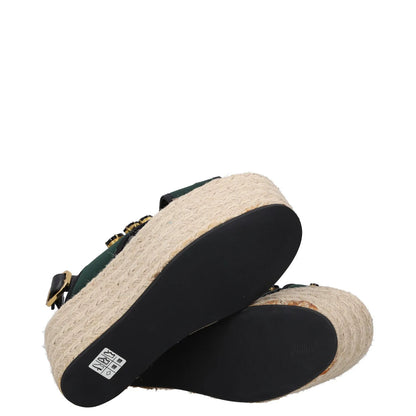 MARNI Womens Espadrille Sandals Black Leather Buckle Strappy UK 5 RRP 250 — View 9