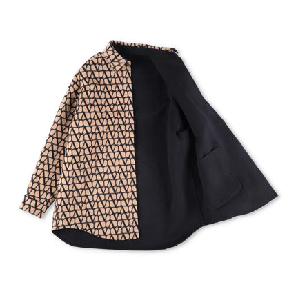 VALENTINO Women Giacca Camicia Double Reversibile Jacket Bomber Multi 38 RRP3800 — View 8