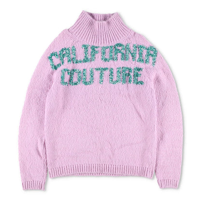 DIOR HOMME X Erl Mens Jumper Pink Chunky Knit California Couture Size L RRP 1200